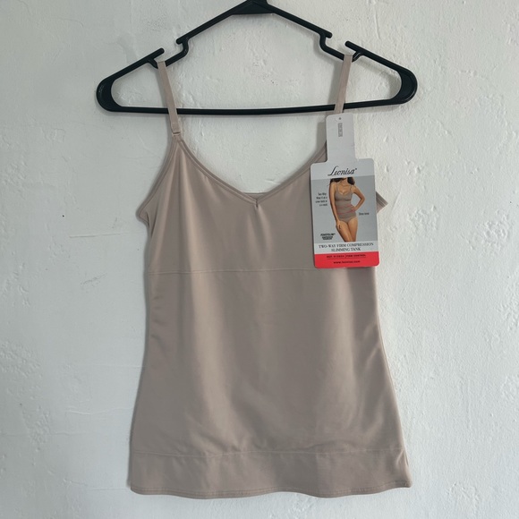 Leonisa 2-way moderate shaper cami Beige Size L - Picture 4 of 5